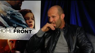 Jason Statham Interview  HOMEFRONT  This Is Infamous [upl. by Asoj]