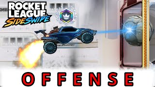 Rocket League Sideswipe How to ATTACK like a Grand Champion Offense Tips [upl. by Ardys982]