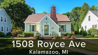 1508 Royce Ave  Kalamazoo MI [upl. by Aliam641]