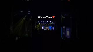 Gajendra Verma Live performance at college 💓 explore populor bollywood gajendraverma trending [upl. by Aneeuqahs]