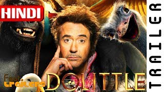 Dolittle 2020 Official Hindi Trailer 1  FeatTrailers [upl. by Ahmar]