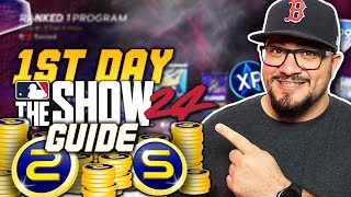 GUIA para el PRIMER DIA de MLB The Show 24 [upl. by Thurlow]