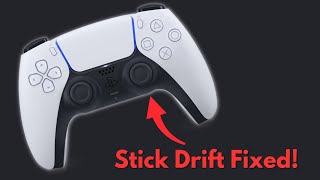 How to Fix PS5 Controller Stick Drift Quick Tutorial [upl. by Silma]