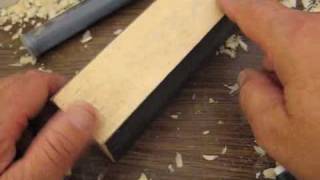 MAKING A STROP WITH CARDBOARD [upl. by Peterman]