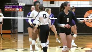 Bluffton University at Ohio Northern University Womens Volleyball  September 13 2023 [upl. by Concoff]