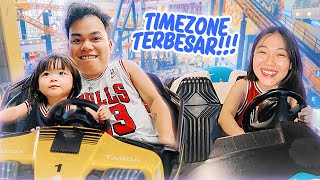 YUKACHAN SEHARIAN MAIN DI TIMEZONE MALAYSIA  vlog [upl. by Suhploda993]