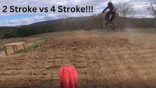 Crf 150r vs Yz 85 [upl. by Flossy]