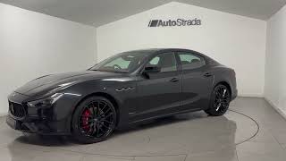 Maserati Ghibli 30 V6 GranSport Nerissimo ZF Euro 6 ss 4dr [upl. by Erbma]