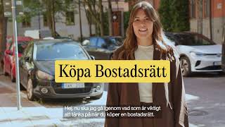 Köpa Bostadsrätt – viktigt att tänka på [upl. by Savadove596]