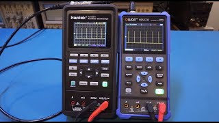 Slow Timebase Performance Comparison Hantek 2D72 Vs OWON HD272S [upl. by Mort]