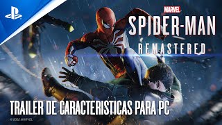 Juego Marvels SpiderMan PC Remasterizado  Tráiler de recursos  Marvel Gaming [upl. by Kared616]