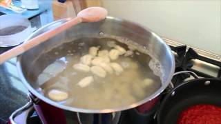 PastaTV  Making The Perfect Gnocchi in Napoletana Sauce [upl. by Orthman]