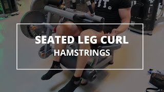 Uitleg van de Seated Leg Curl [upl. by Ecinnahs]