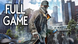 Watch Dogs  FULL GAME Walkthrough Gameplay No Commentary [upl. by Doubler]