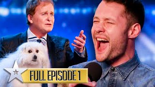 A GOLDEN BUZZER debut for Calum Scott  Britains Got Talent  Series 9  Episode 1  FULL EPISODE [upl. by Baird]