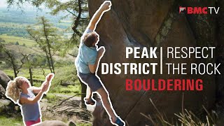 Respect the Rock Peak District Bouldering [upl. by Ahtnams]