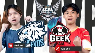 EVOS GLORY vs GEEK FAM  Highlights MPL Indonesia Seasons 13 mplids13 mlbb evos geekfam [upl. by Ydnak]