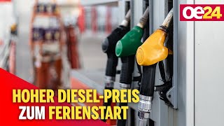 Hoher DieselPreis zum Ferienstart [upl. by Nyladgam]