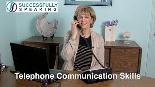 Effective Telephone Tips from Successfully Speaking [upl. by Greg]