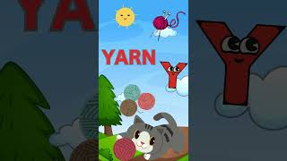 Y For Yarn T  ABC  Toddler Learning Videos giggle and learn kids abcd [upl. by Eleinad70]