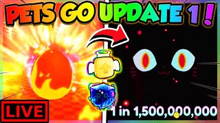 🔴LIVE🔥INFERNO UPDATE 1 in PETS GO Roblox [upl. by Monreal]