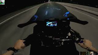 Yamaha R7 Drag Race  R7 Top Speed  2024 Yamaha R7 Review [upl. by Anilrahc]