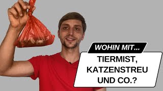 Tierabfall entsorgen Wohin mit Katzenstreu und Co [upl. by Neevan]