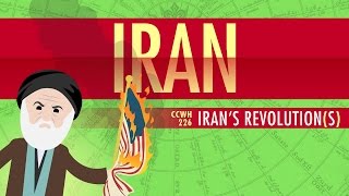 Irans Revolutions Crash Course World History 226 [upl. by Oyam]