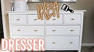 DIY IKEA Hack  HEMNES Dresser Makeover [upl. by Abran802]