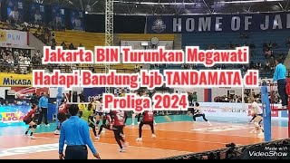 Megawati bersama Jakarta BIN hadapi Bandung bjb TANDAMATA [upl. by Murdoch]