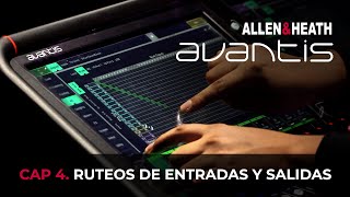 Allen amp Heath Avantis  Ruteos de entradas y salidas [upl. by Baskett]