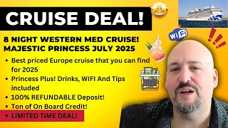 🔥 LastMinute Majestic Princess Cruises Deal You Can’t Miss 🌍  Epic Europe Cruise Sale 🚢 [upl. by Ikir506]