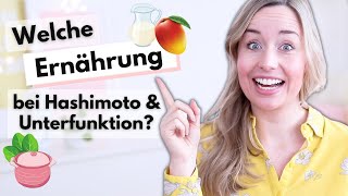 Gesunde Ernährung bei Hashimoto und Schilddrüsenunterfunktion Auf welche 4 Faktoren es ankommt [upl. by Llorrad]