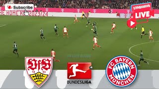 🔴LIVE VfB stuttgart vs bayern munich  Match Today⚽🎬 [upl. by Asertal]