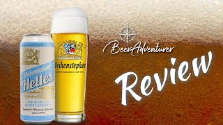 Helles  Weihenstephaner  Beer Review [upl. by Alig]