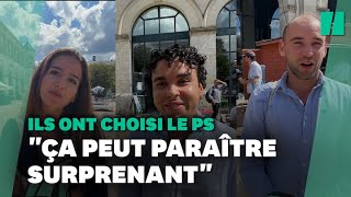 À l’université d’été du PS à Blois ces nouveaux adhérents motivés par la NUPES [upl. by Naenej]