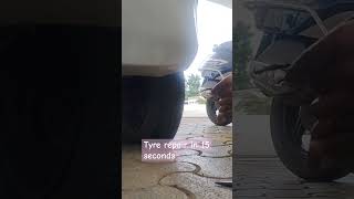 Puncture repair 15 seconds [upl. by Von365]