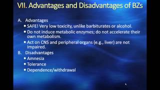 Benzodiazepine and Anxiolytic Drugs [upl. by Ardyaf]