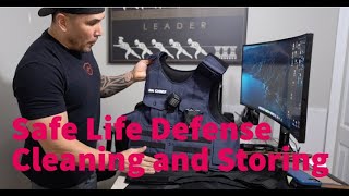 Safe Life Defense Vests Cleaning and Storing [upl. by Salisbury51]