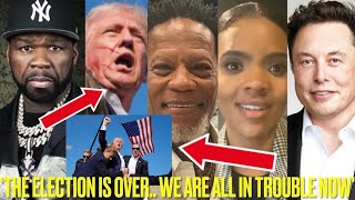 50 Cent DL Hughley Candace Owens amp More REACT To Donald Trump Shot At Rally In PA [upl. by Nanci]