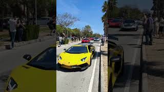 Lamborghini Huracán STO Ferrari 488 Pista Mclaren 765LT Porsche GT3 RS Lamborghini Aventador SV [upl. by Siblee]