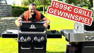 DER NEUE BROIL KING BARON 490 SHADOW IR VERLOSUNG  Klaus grillt [upl. by Rimat]