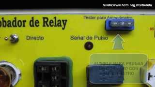 PROBADOR DE RELAY AUTOMOTRIZ [upl. by Etnomed]