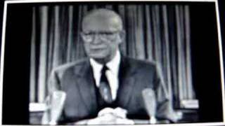 Eisenhower warns us of the military industrial complex [upl. by Dorr]