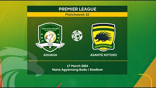 Live  Aduana FC vs Asante Kotoko SC  Studio Discussion  Max TV [upl. by Rexfourd113]