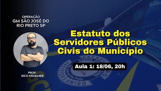 Estatuto dos Servidores Públicos do Município Lei Complementar Municipal 051990 [upl. by Geesey786]