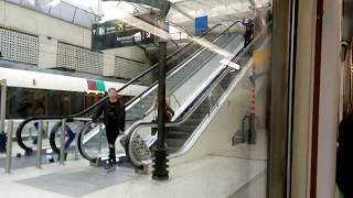 RER B  Charles de Gaulle Airport Terminal 2 to Paris Train in Paris [upl. by Ahcurb590]