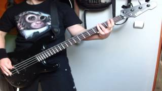 Machine Head  Davidian  bass cover [upl. by Abibah]