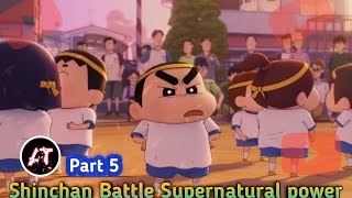 Shinchan Supernatural power full movie in hindi Part 5 🤖🤯 [upl. by Eirallam78]