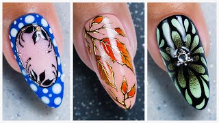 New Nail Design Ideas 2023  Best Fall Nail Art Compilation [upl. by Freda]